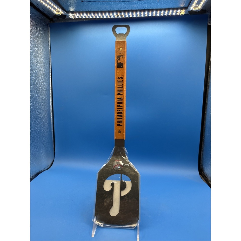 Philadelphia Phillies BBQ Grilling Sportula and Bottle Opener (MLB).  New
